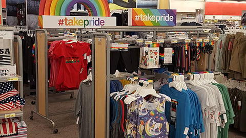Target #TakePride Rack Headers