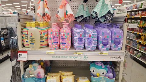 Johnson's Target 'Limited Edition Designs' Packaging