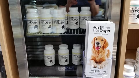 Petco JustFoodForDogs Refrigerated Display
