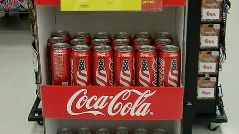 Coca-Cola Fry's 'Celebrate' Floorstand
