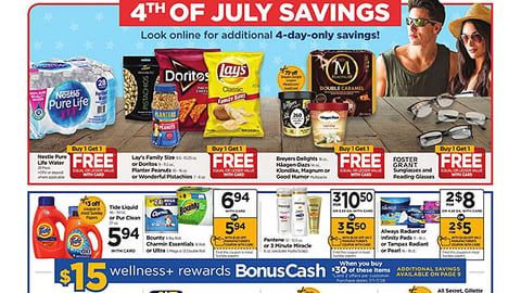 Rite Aid P&G Wellness+ BonusCash Rewards