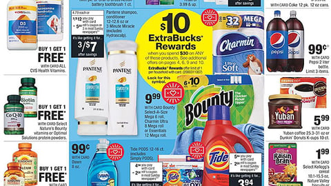 CVS P&G ‘ExtraBucks Rewards’ Features