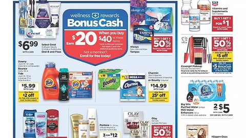 Rite Aid P&G ‘Earn $20’ Features