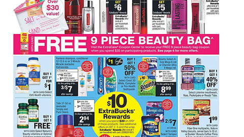 CVS P&G ‘$10 ExtraBucks Rewards’ Features