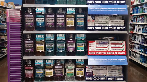 Walmart Oral Care Endcap