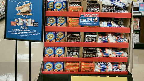 Fry's 'Gather 'Round the Goodness' Display