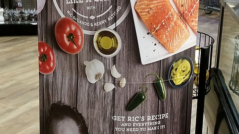 Hannaford 'Make Summer Sizzle' Standee