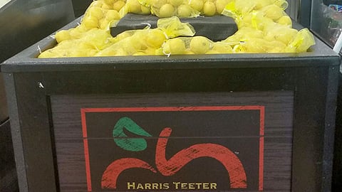 Harris Teeter 'Priced Low' Dump Table