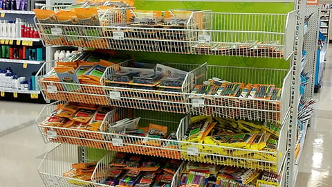 Bic Meijer Back-to-School Endcap