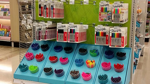 Sharpie Meijer Back-to-School Endcap