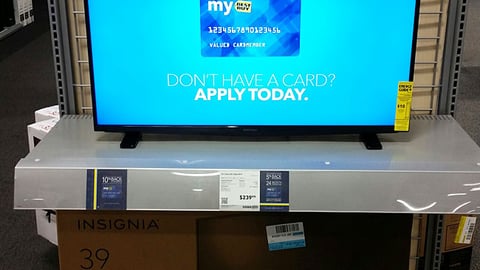 Best Buy 'Back to School' Endcap Header