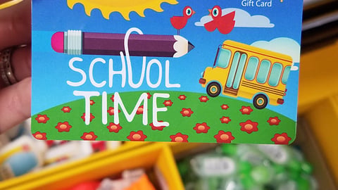 Walmart 'School Time' Gift Card