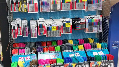Sharpie Meijer Back to School Endcap Display