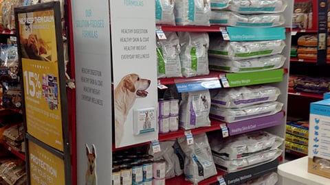Doctors Foster + Smith 'Our Solution-Focused Formulas' Endcap