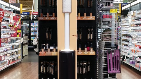E.l.f. '16 Hour Camo' Walmart Endcap