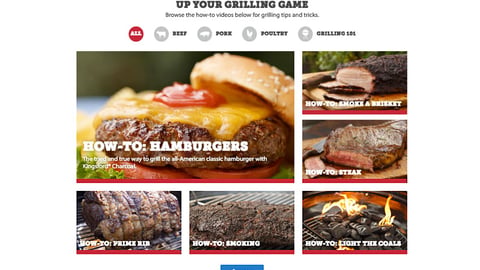 Walmart Kingsford 'Grill Zone' Showcase