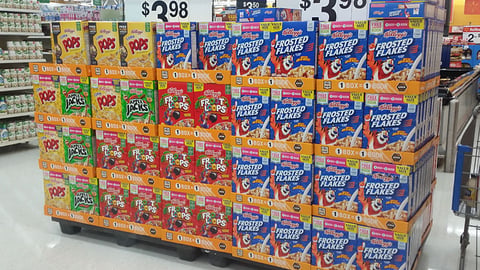 Kellogg's Walmart 'Free Book' Pallets