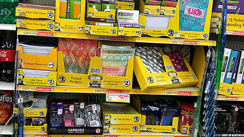 Family Dollar 'Catch the Savings Bus' In-Line Display