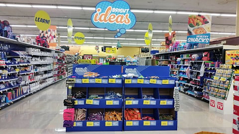 Fry's Back-to-School Displays