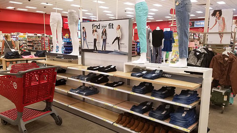 Target Cat & Jack 'Find Your Fit' Display