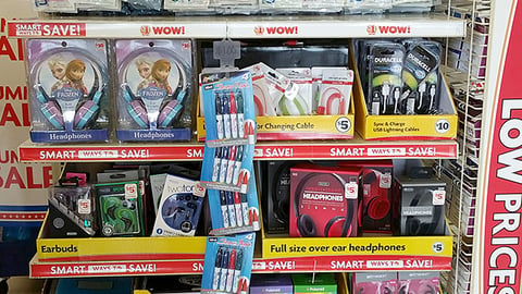 Family Dollar 'Smart School Savings' Endcap