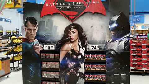 'Batman v Superman' Walmart Spectacular