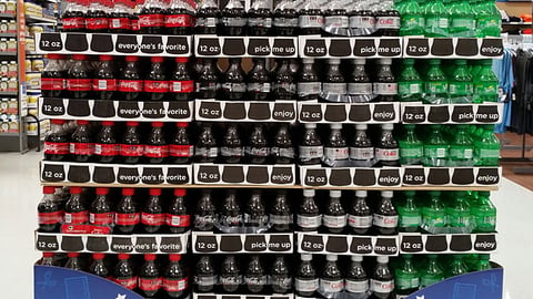 Walmart Coca-Cola 'Free Scholastic Book' Pallet