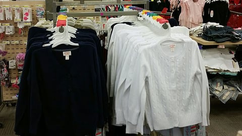 Target Cat & Jack Rack Header