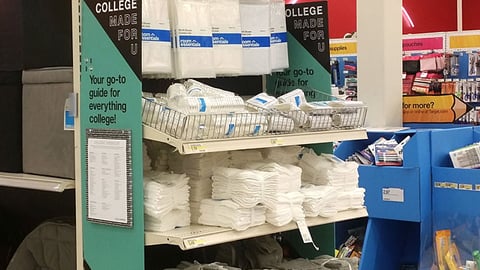 Target 'College Made For U' Endcap