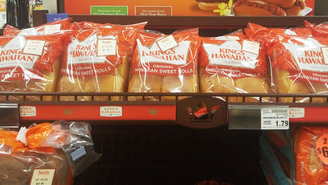 King's Hawaiian 'We've Got You Covered' Rack