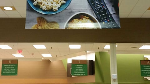 Publix 'Shop Your Way Save Your Way' Ceiling Sign