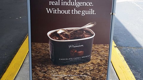 Publix Premium 'Real Indulgence' Stanchion Sign