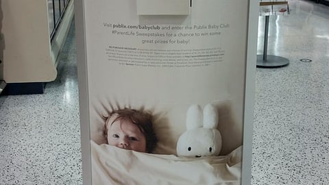 Publix 'It's Nice to Share' Standee