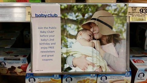Publix Baby Club Take-One Dispenser