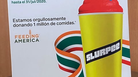 7-Eleven Feeding America Counter Card