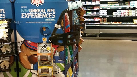PepsiCo 'Unreal NFL Experiences' Endcap