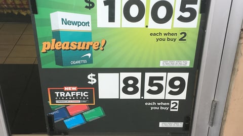 Circle-K Traffic Door Cling