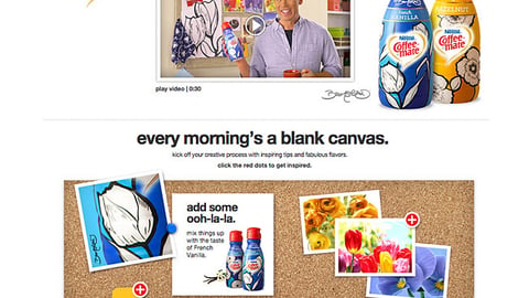 Target.com Coffee-Mate Showcase