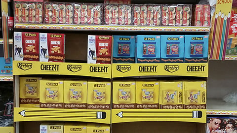Winn-Dixie 'Back to School' In-Line Display