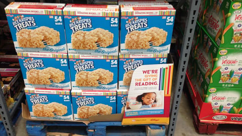 Rice Krispies Treats BJ's 'Gift of Reading' Pallet