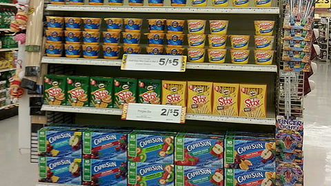 Food Lion 'Rule the School' Endcap Header