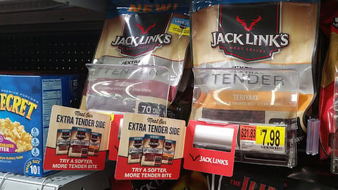Jack Link's 'Extra Tender' Shelf Talkers