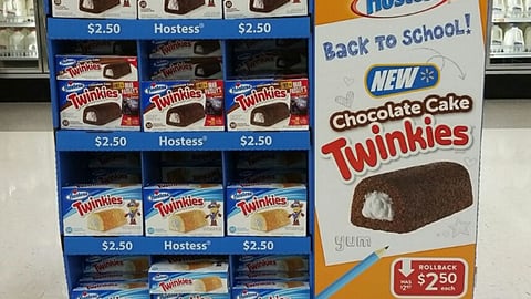 Hostess Walmart 'Back to School' Pallet Display