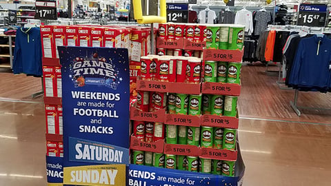 Walmart Kellogg 'Game Time' Pallet