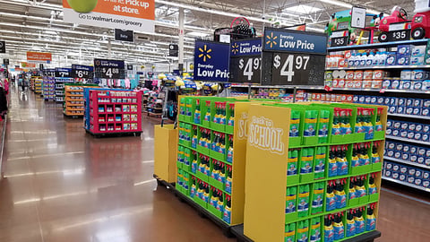 Walmart Action Alley