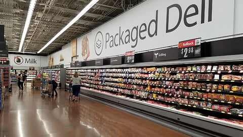 Walmart Refrigerated Perimeter Wall