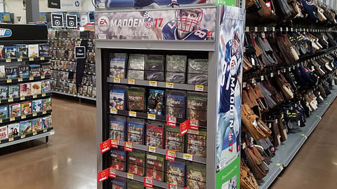 Walmart 'Madden NFL 17' Endcap