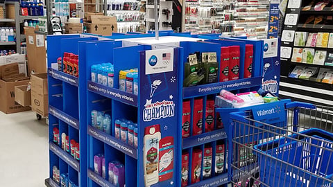 P&G Walmart 'Start School Like a Champion' Pallet
