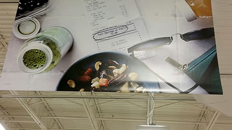 Publix 'Save Even More' Ceiling Sign