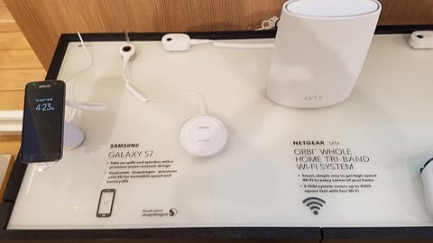 Best Buy Tech Home Counter Display